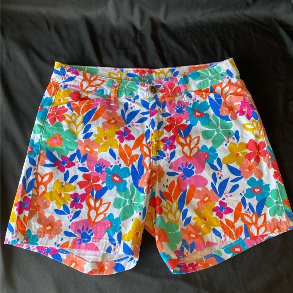 St. John’s Bay Women’s Floral Shorts Size 6W Summer